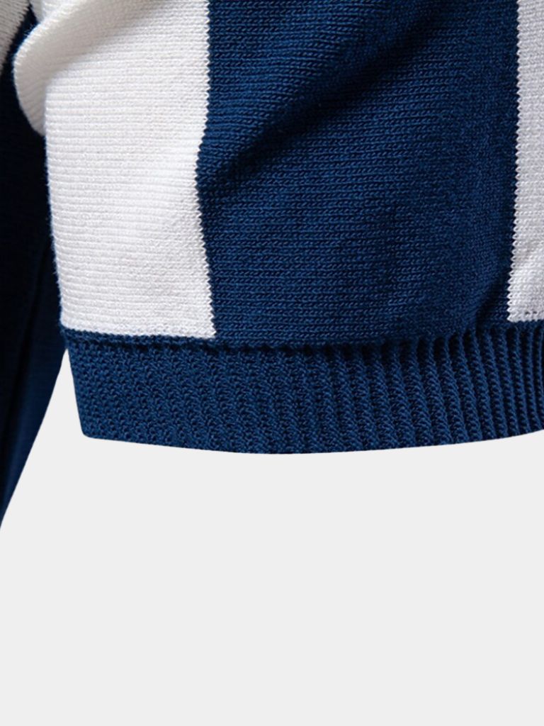 Francisco | Polo às riscas marine