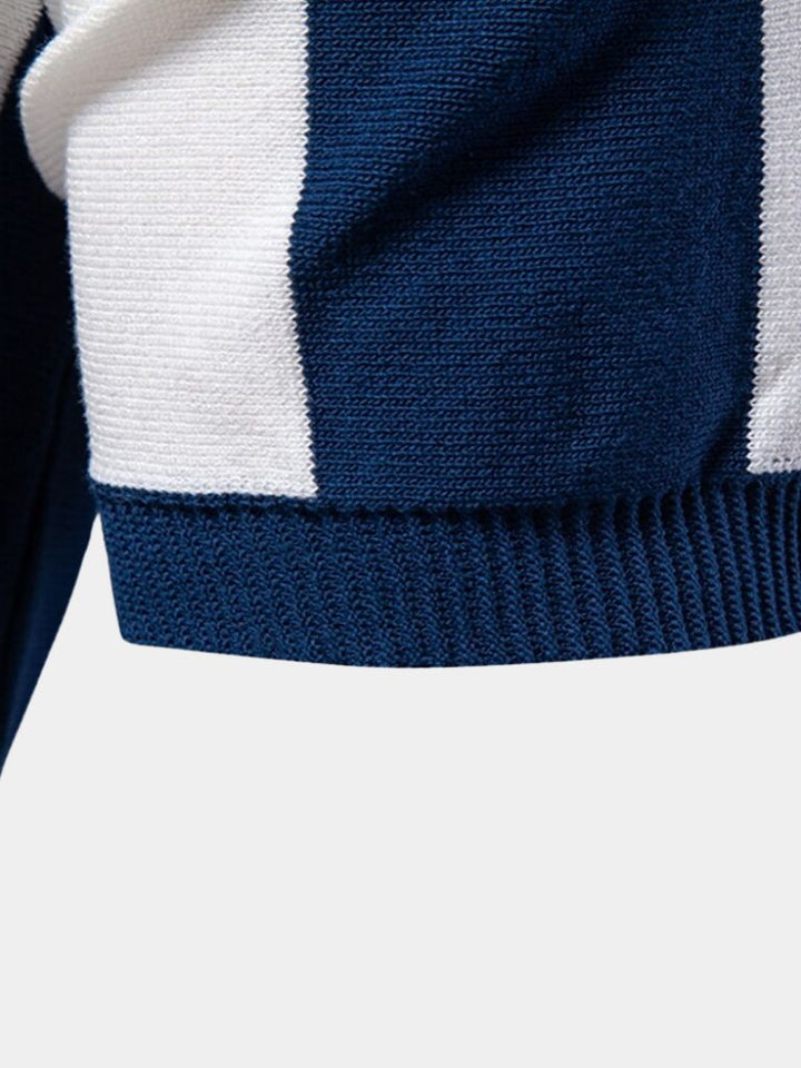 Francisco | Polo às riscas marine