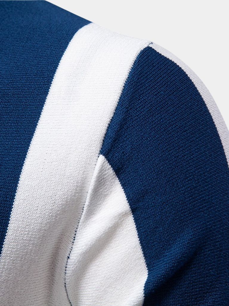 Francisco | Polo às riscas marine