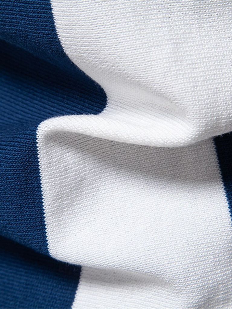 Francisco | Polo às riscas marine