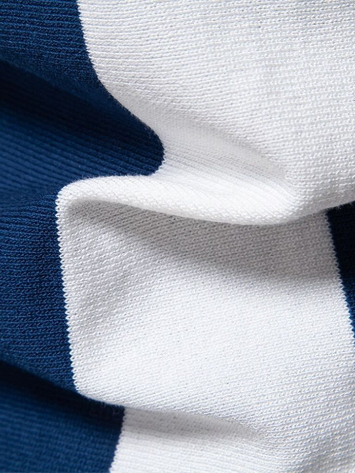Francisco | Polo às riscas marine