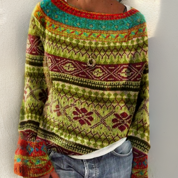 Anabela | Camisola vintage islandês