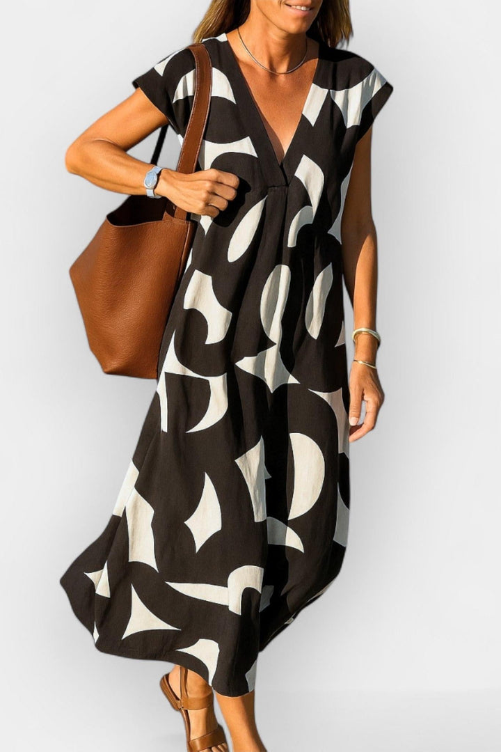Raquel | Vestido com decote em V