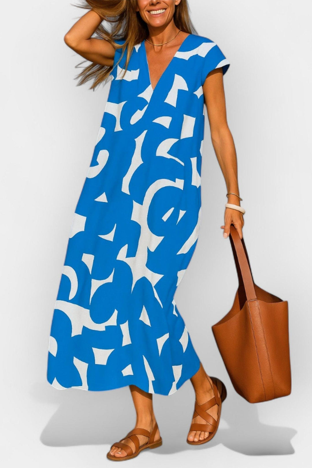 Raquel | Vestido com decote em V