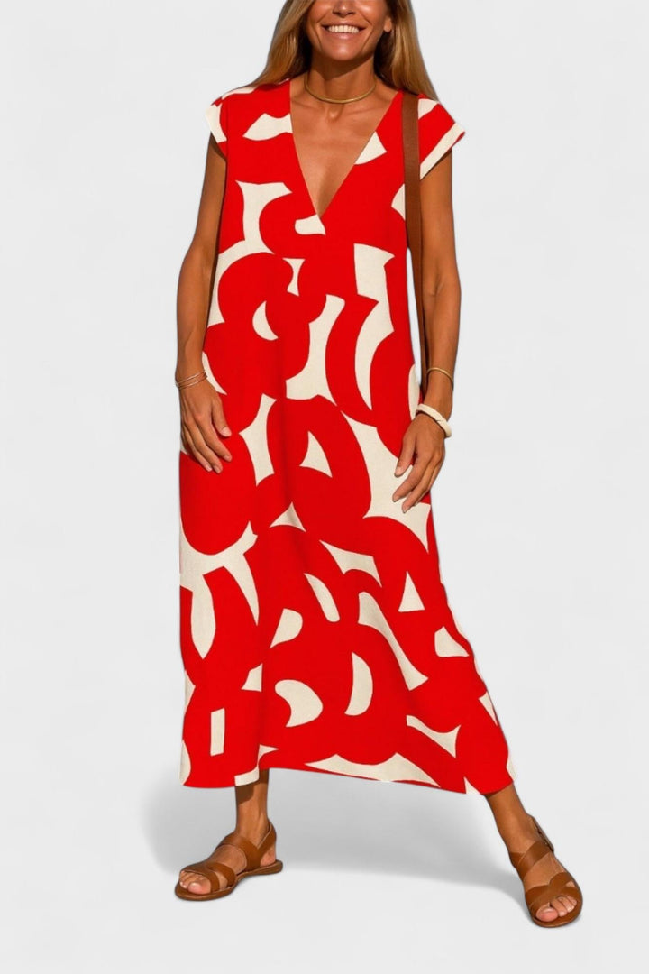 Raquel | Vestido com decote em V