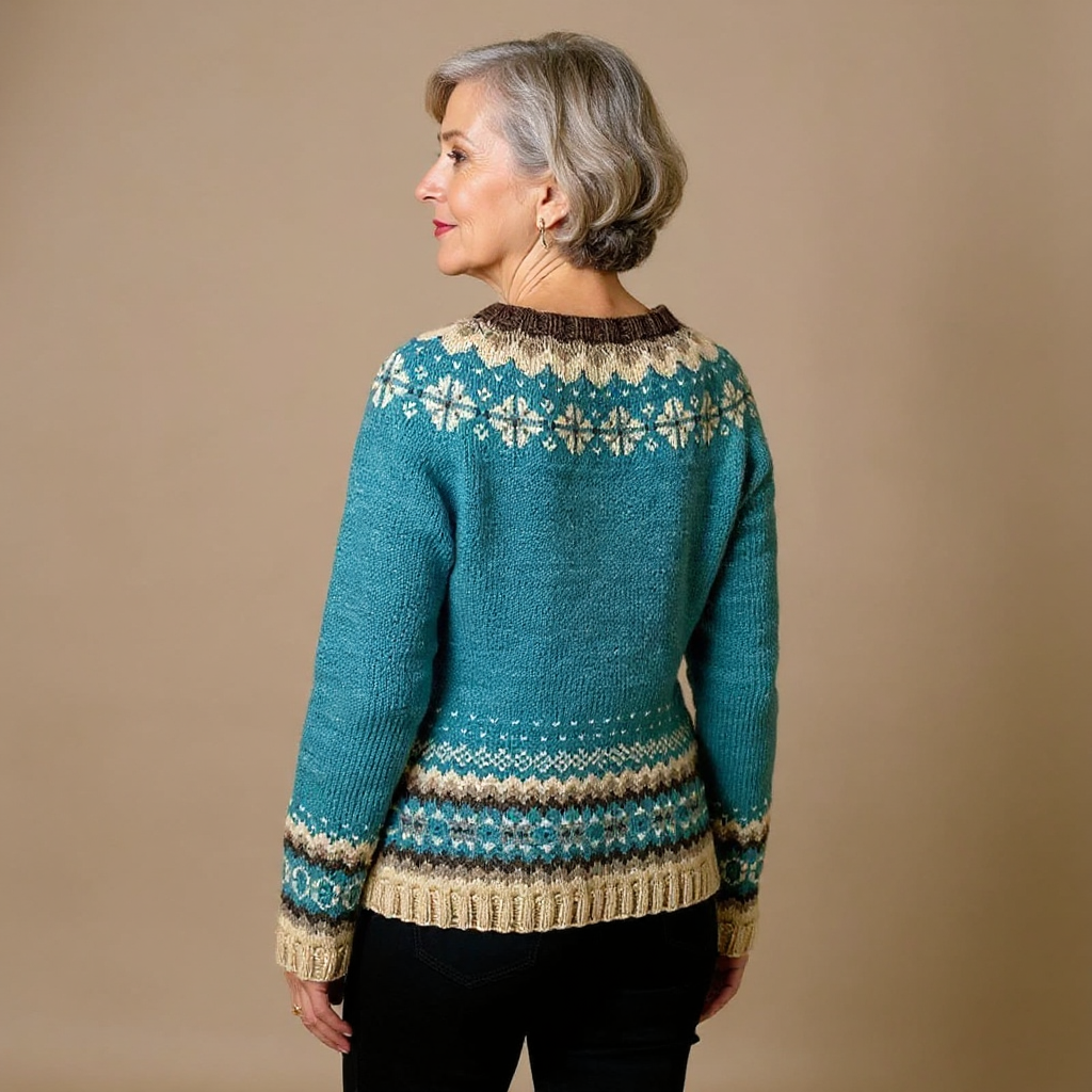 Raquel | Casaco a malha vintage island