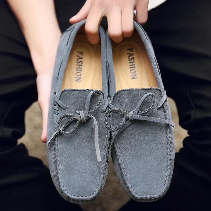 Andreia | Mocassins estivi em camurça casual
