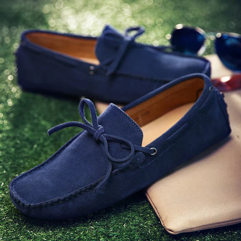 Andreia | Mocassins estivi em camurça casual
