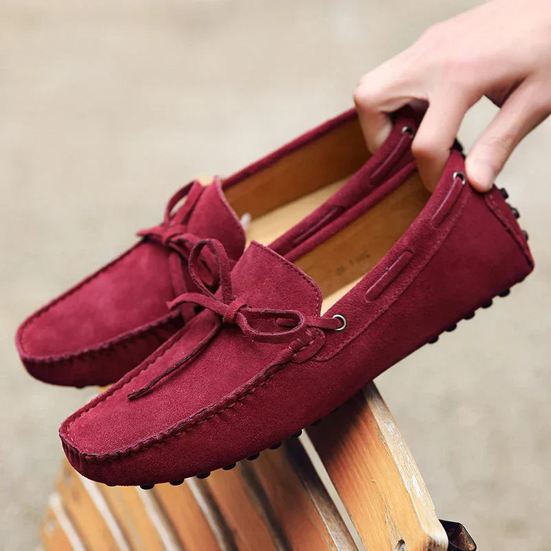 Andreia | Mocassins estivi em camurça casual