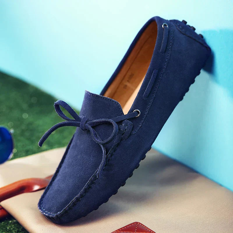 Andreia | Mocassins estivi em camurça casual