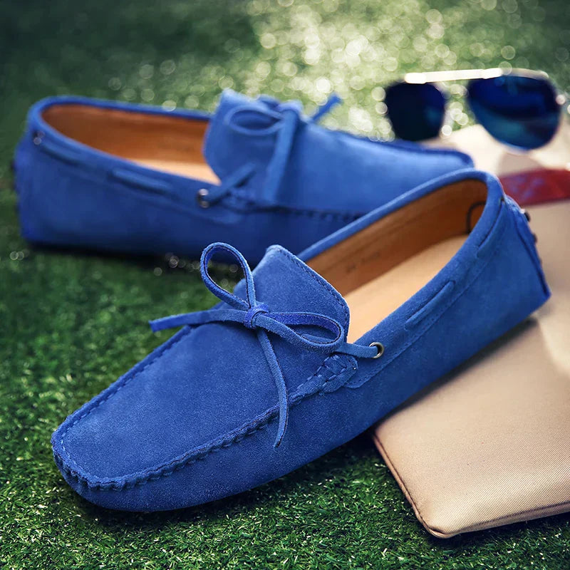 Andreia | Mocassins estivi em camurça casual