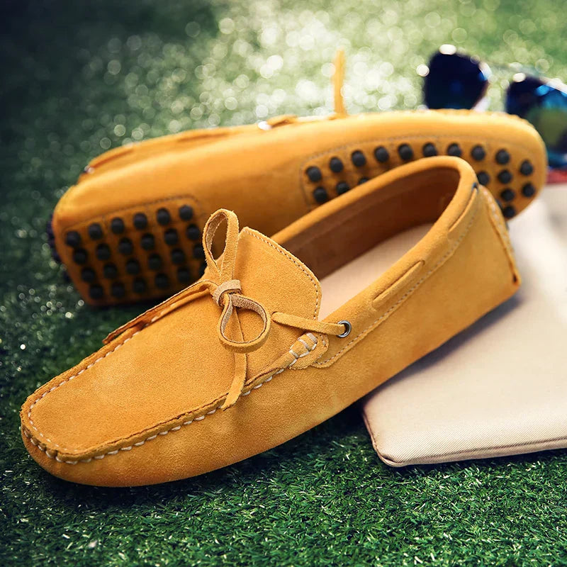 Andreia | Mocassins estivi em camurça casual
