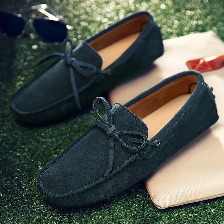 Andreia | Mocassins estivi em camurça casual