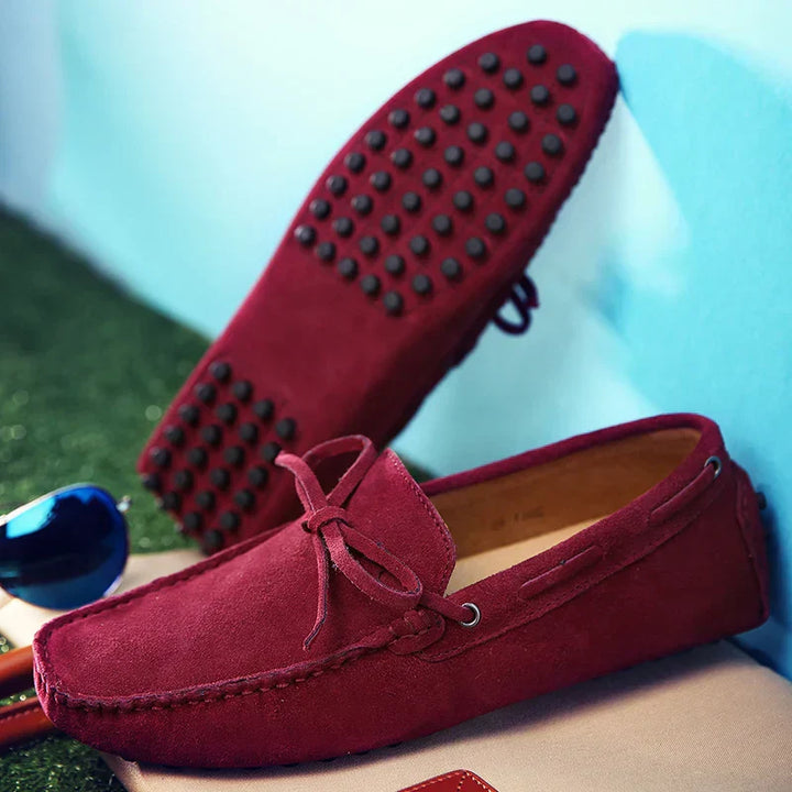 Andreia | Mocassins estivi em camurça casual