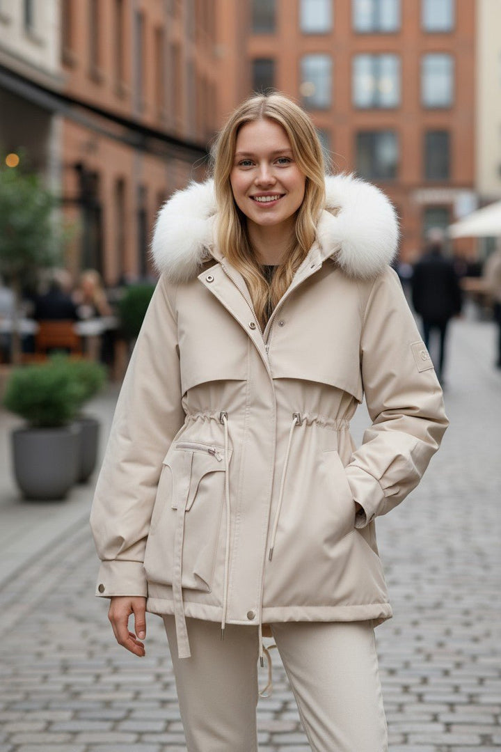 Aida | Casaco de inverno elegante dal design lussuoso