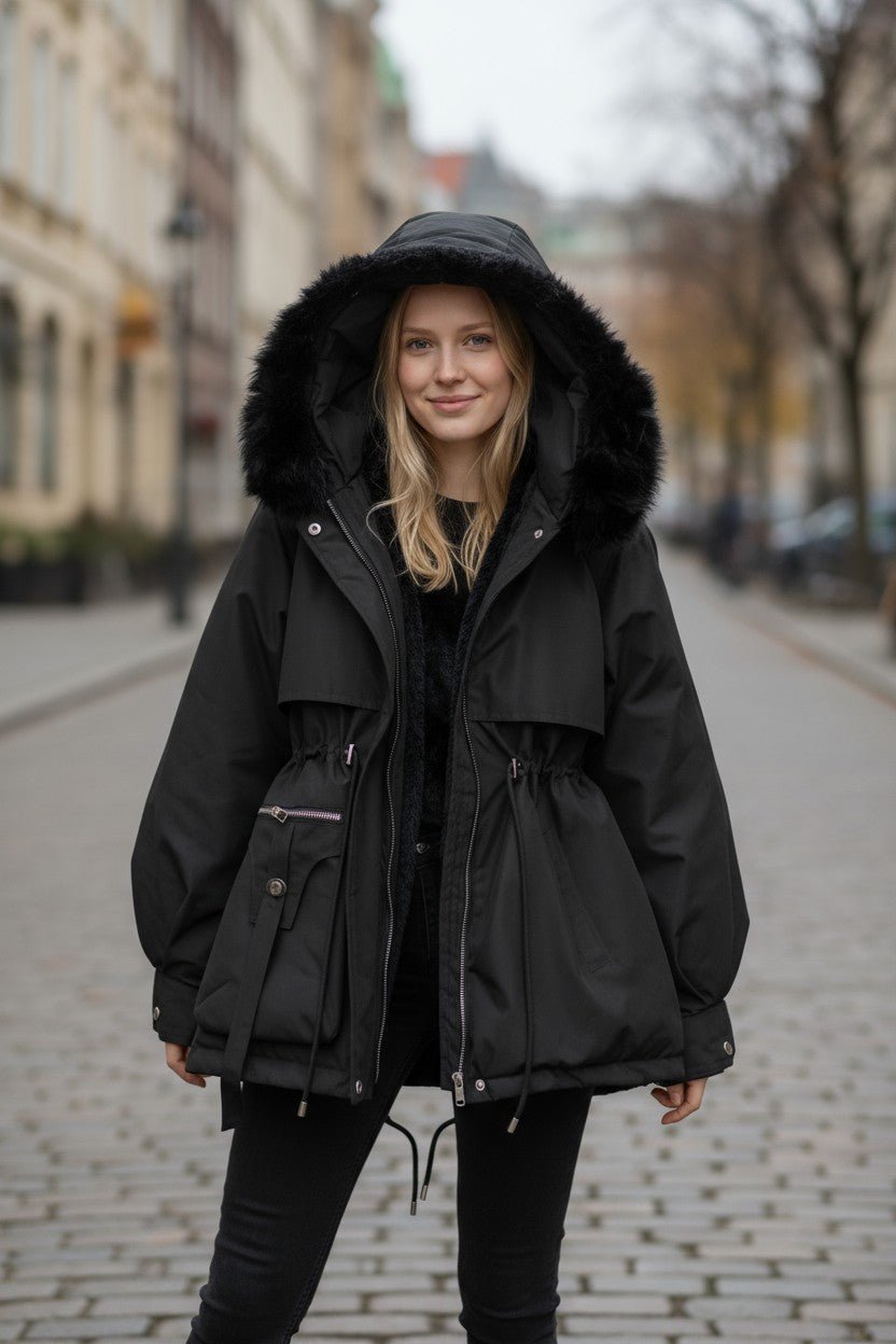 Aida | Casaco de inverno elegante dal design lussuoso