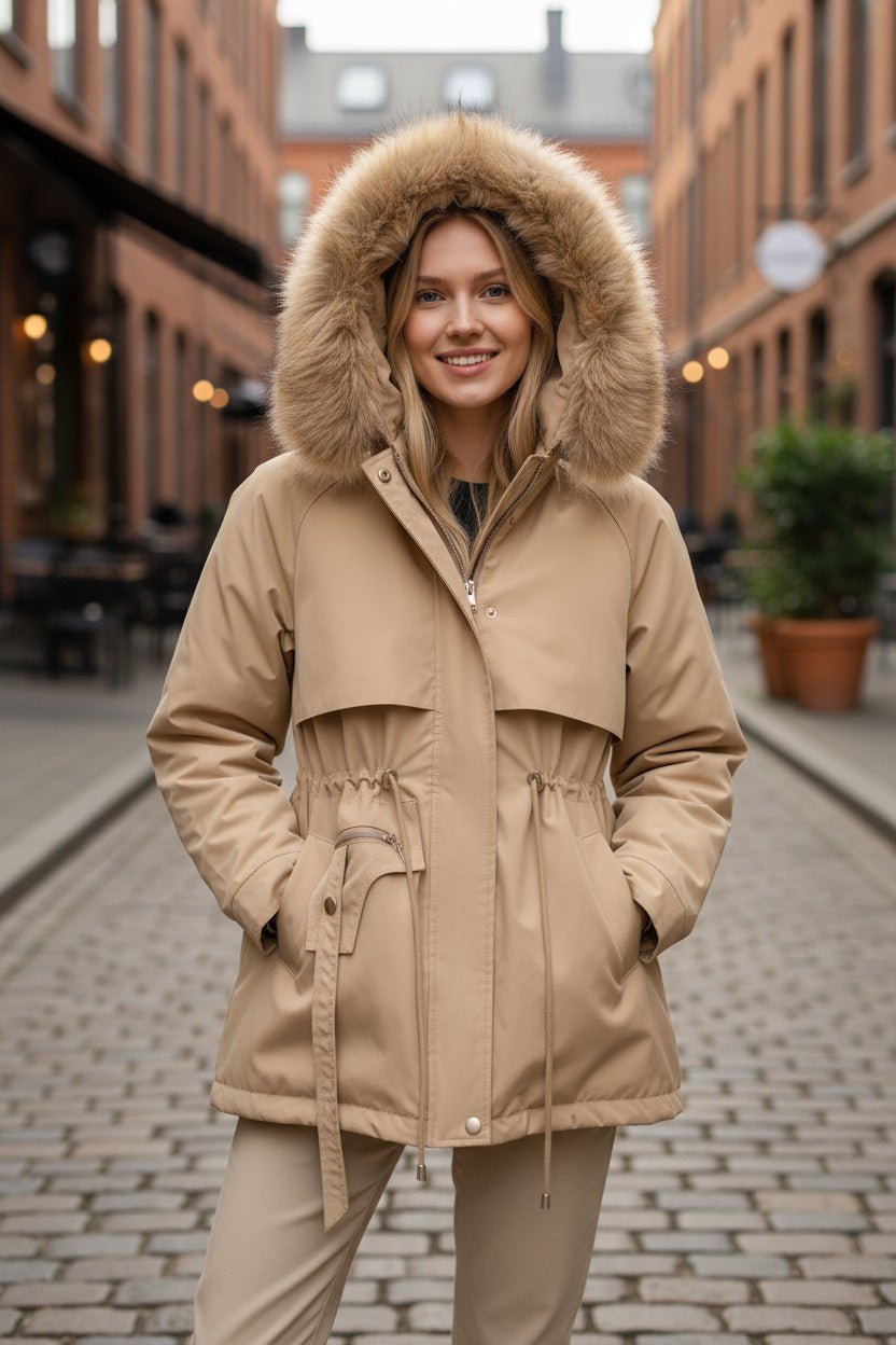 Aida | Casaco de inverno elegante dal design lussuoso