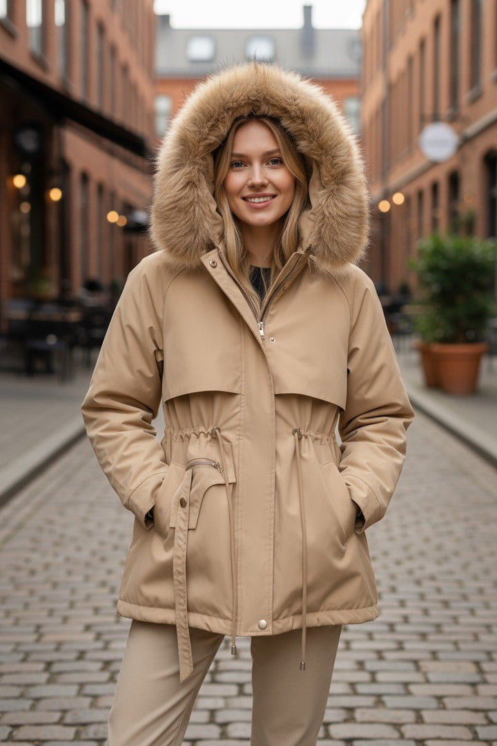 Aida | Casaco de inverno elegante dal design lussuoso