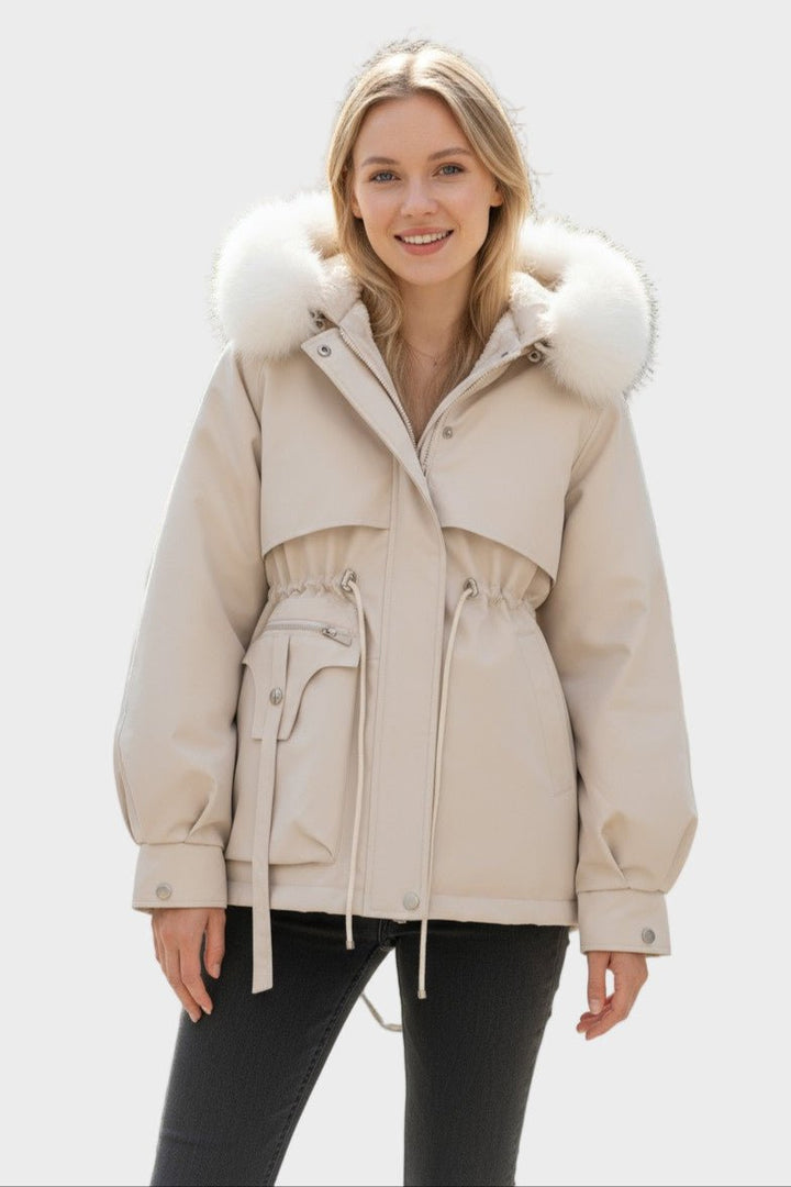 Aida | Casaco de inverno elegante dal design lussuoso