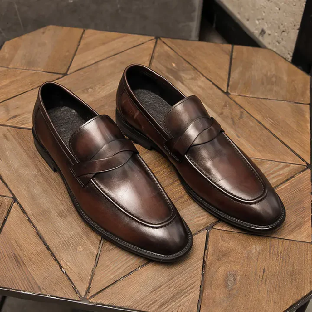 Fernando | Chic mocassins em pele