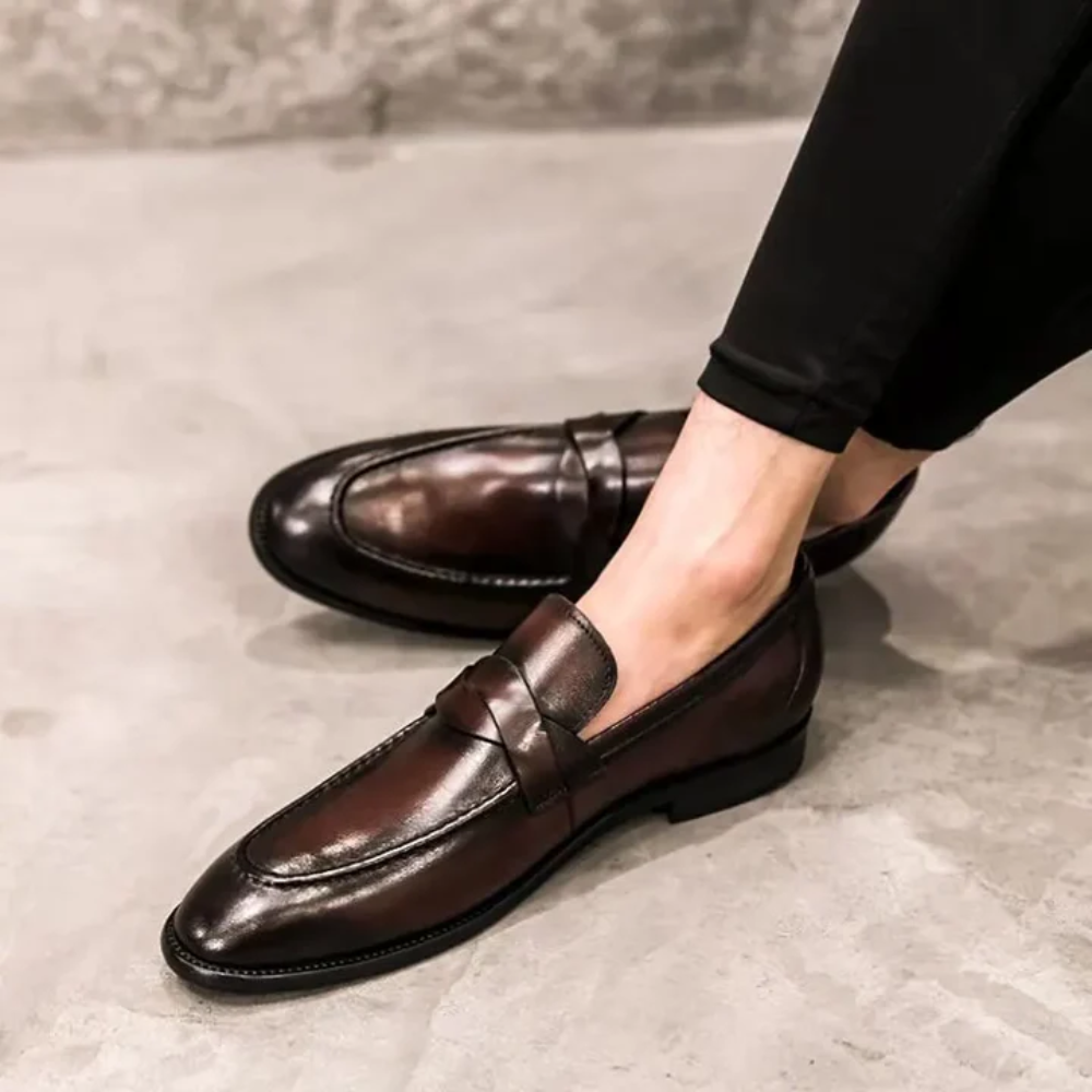 Fernando | Chic mocassins em pele