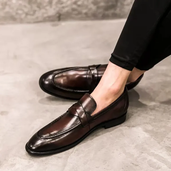 Fernando | Chic mocassins em pele