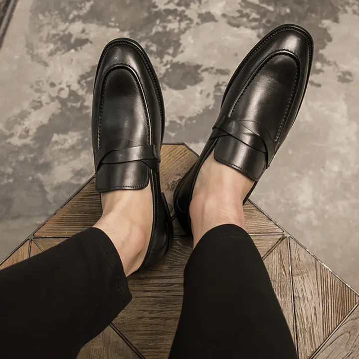 Fernando | Chic mocassins em pele