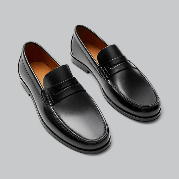 Carlos | Elegantes mocassins em pele
