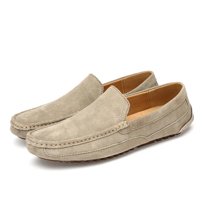 Anabela | Mocassins chic premium em camoscio
