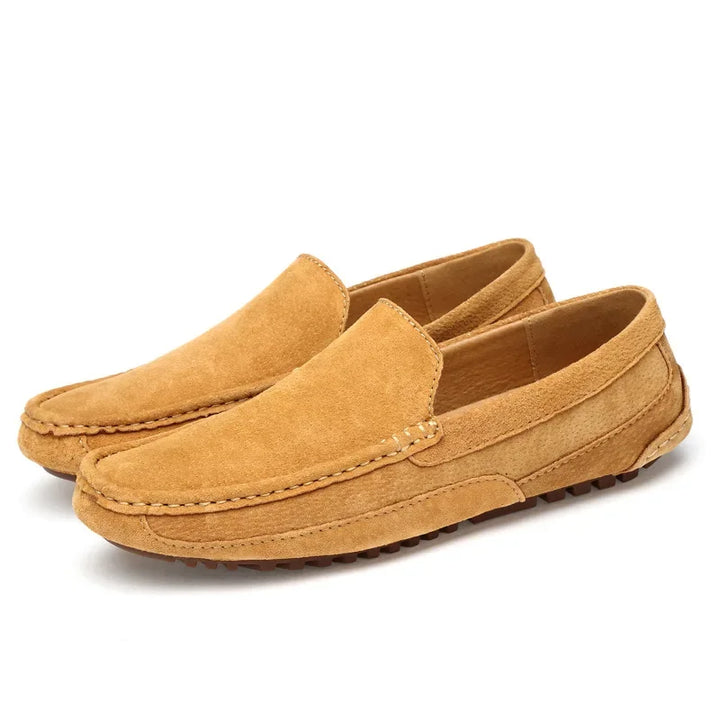Anabela | Mocassins chic premium em camoscio