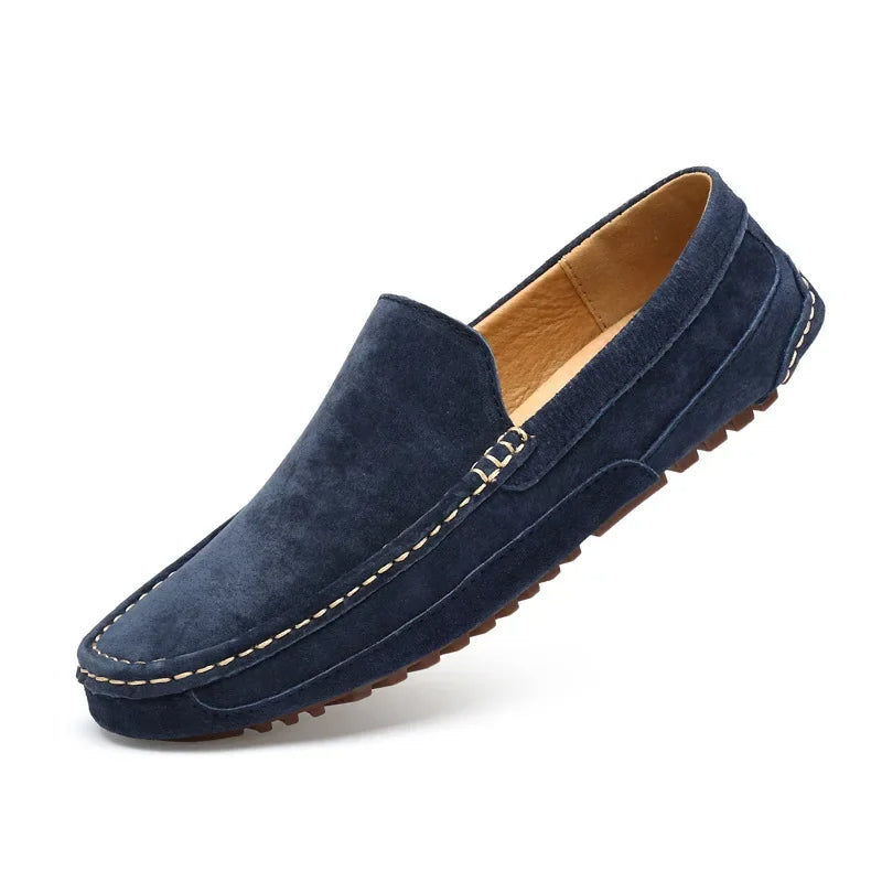 Anabela | Mocassins chic premium em camoscio