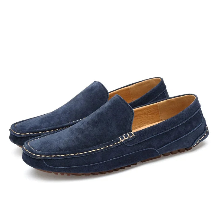 Anabela | Mocassins chic premium em camoscio