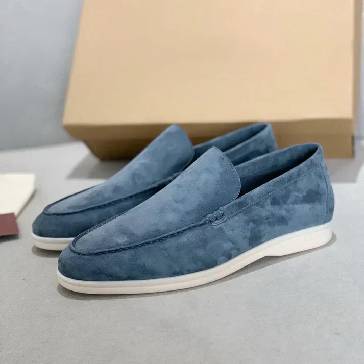 António | Mocassins em camurça chic