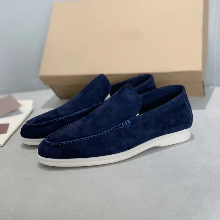 António | Mocassins em camurça chic