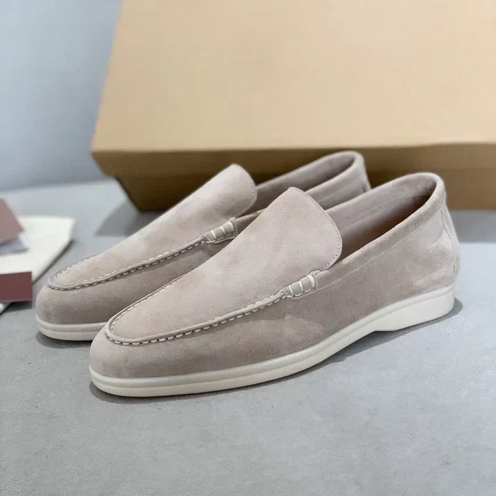 António | Mocassins em camurça chic