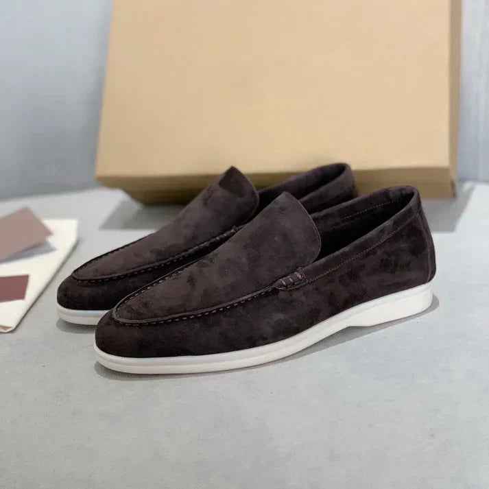 António | Mocassins em camurça chic