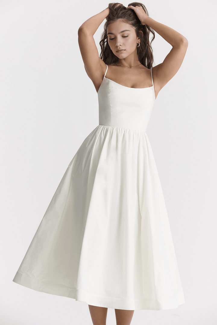 Inês | Vestido midi