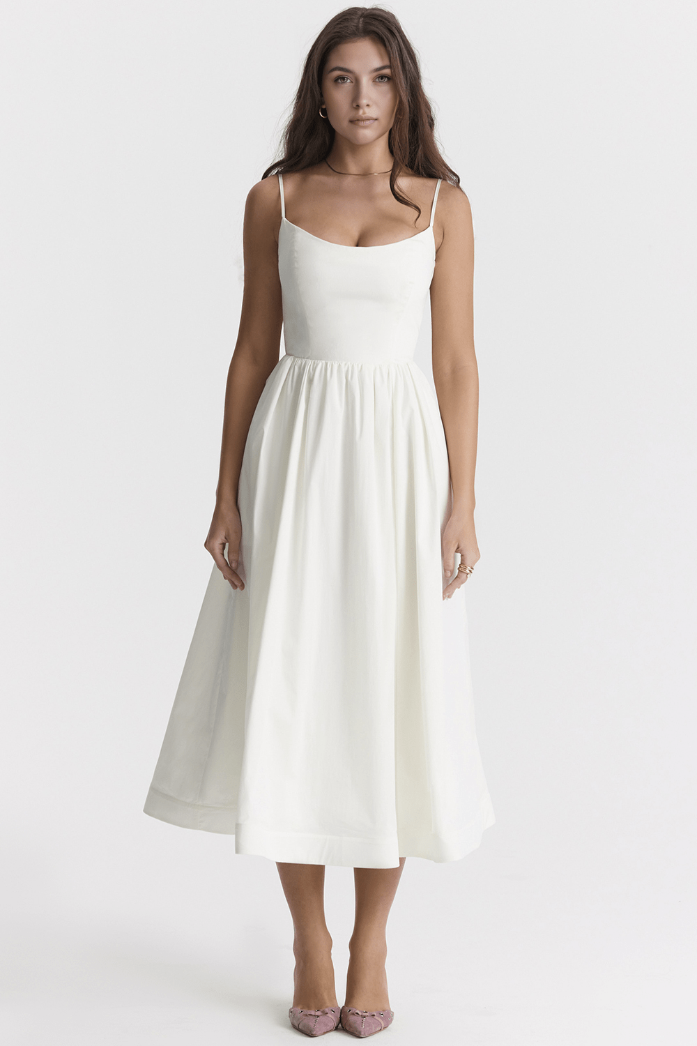 Inês | Vestido midi