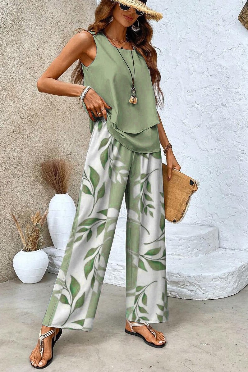 Joana | Conjunto verde oliva