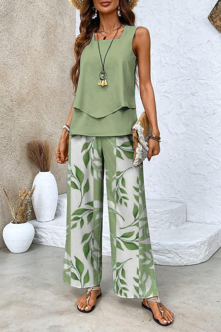 Joana | Conjunto verde oliva