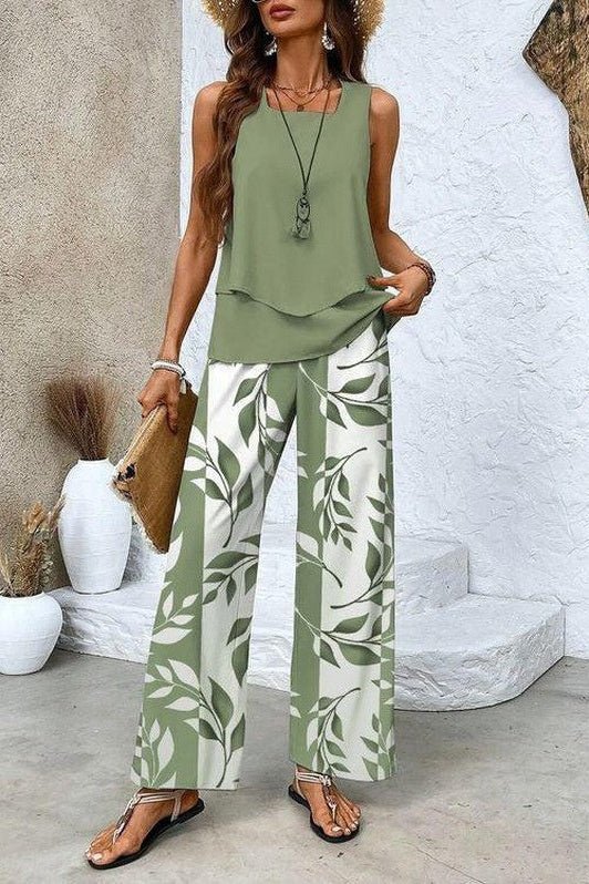 Joana | Conjunto verde oliva