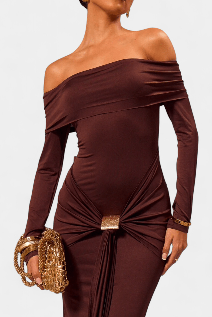 Anabela | Maxi off-shoulder