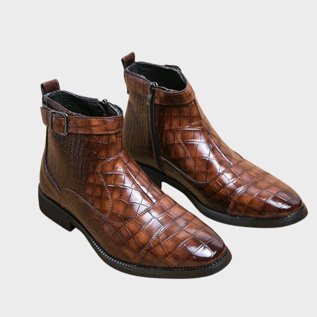 Armando | Botas com fibbia em pele sintética