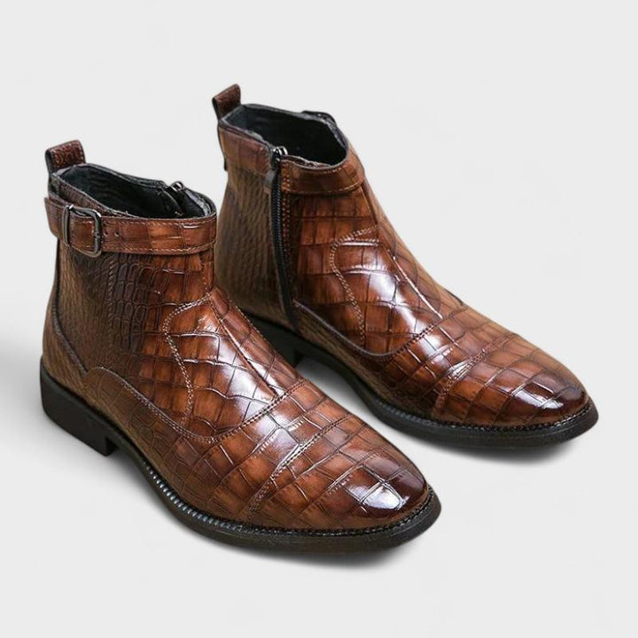 Armando | Botas com fibbia em pele sintética