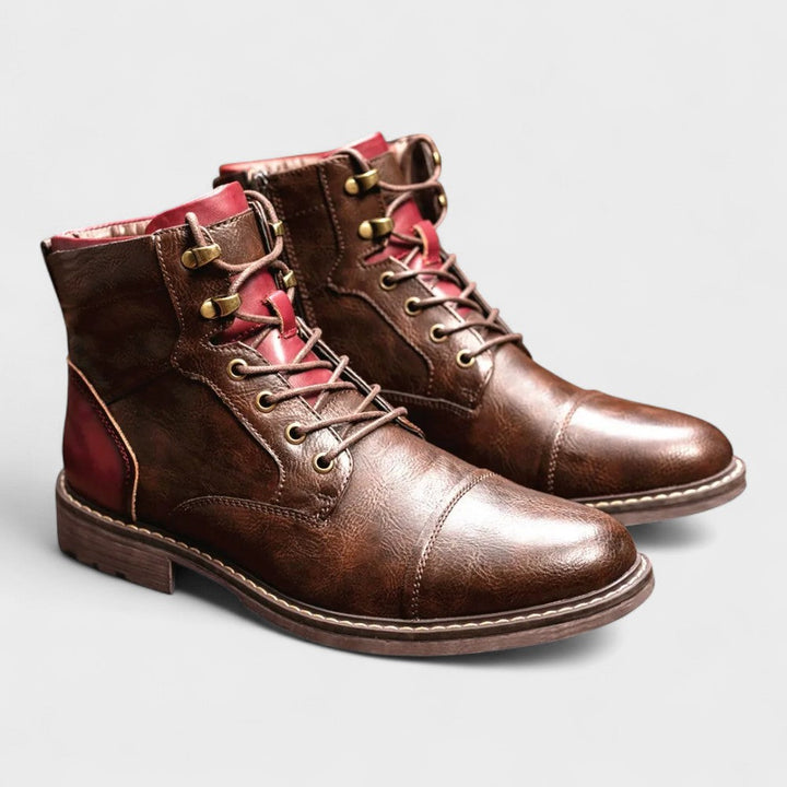 Casimiro | Botas oxford em pele