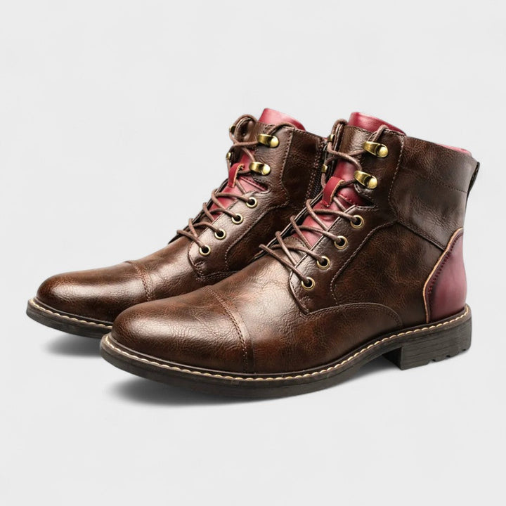 Casimiro | Botas oxford em pele