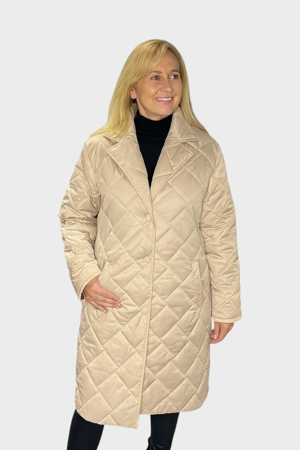 Paula | Casaco elegante reversibile
