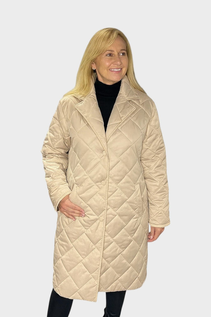 Paula | Casaco elegante reversibile