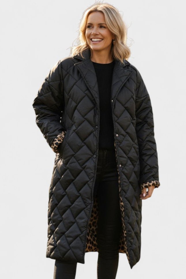 Paula | Casaco elegante reversibile