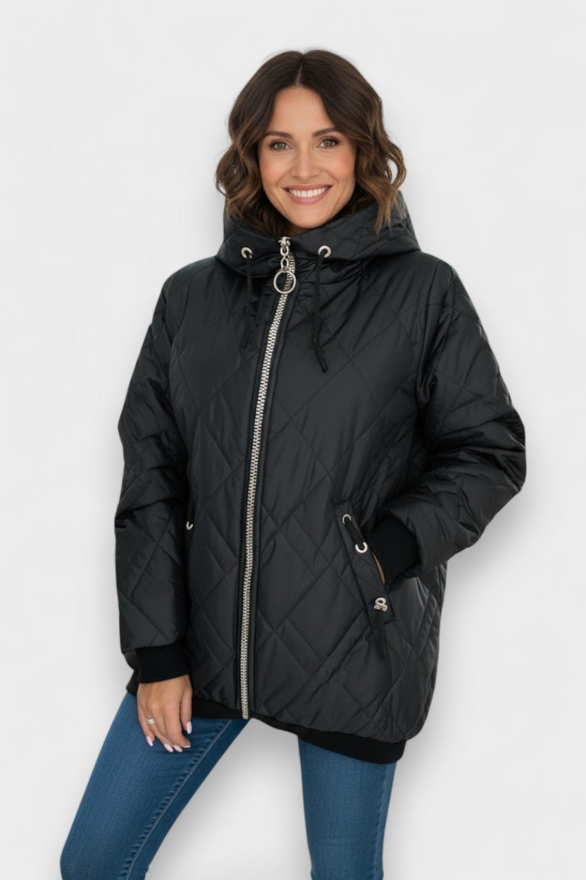 Sandra | Parka elegante em design lussuoso
